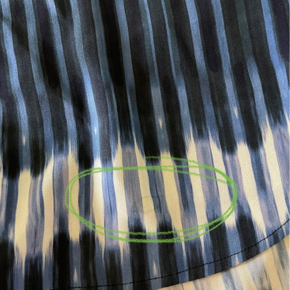 Vince| Silk Ombre Striped Long Sleeve Blouse, Size 8••• - Picture 14 of 14